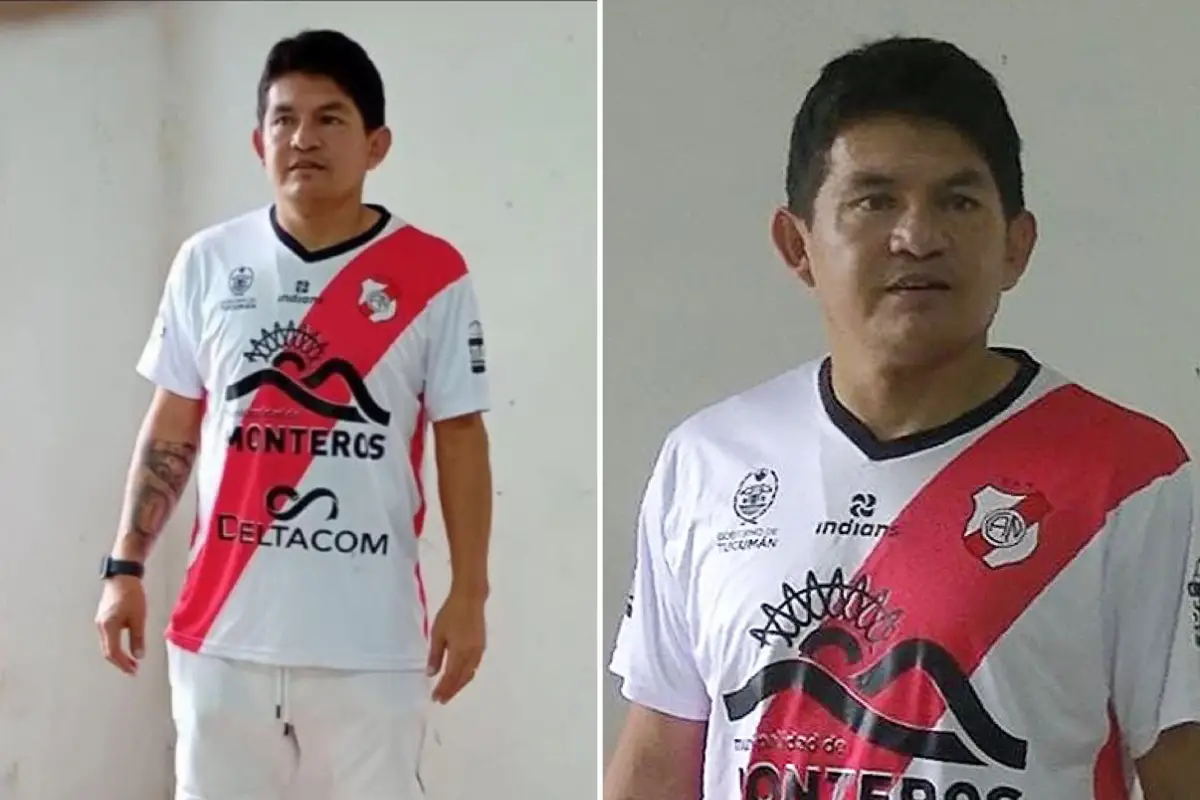 TODO LISTO. Pulga Rodríguez fue presentado como nuevo jugador de Ñuñorco.