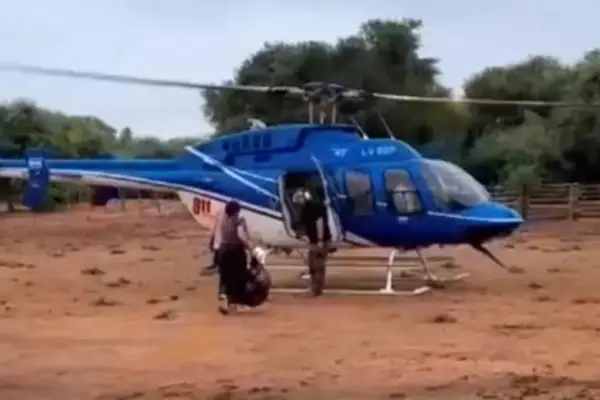 Salta: una directora de escuela rural fue mordida por un murciélago y debió ser trasladada de urgencia por el helicóptero sanitario