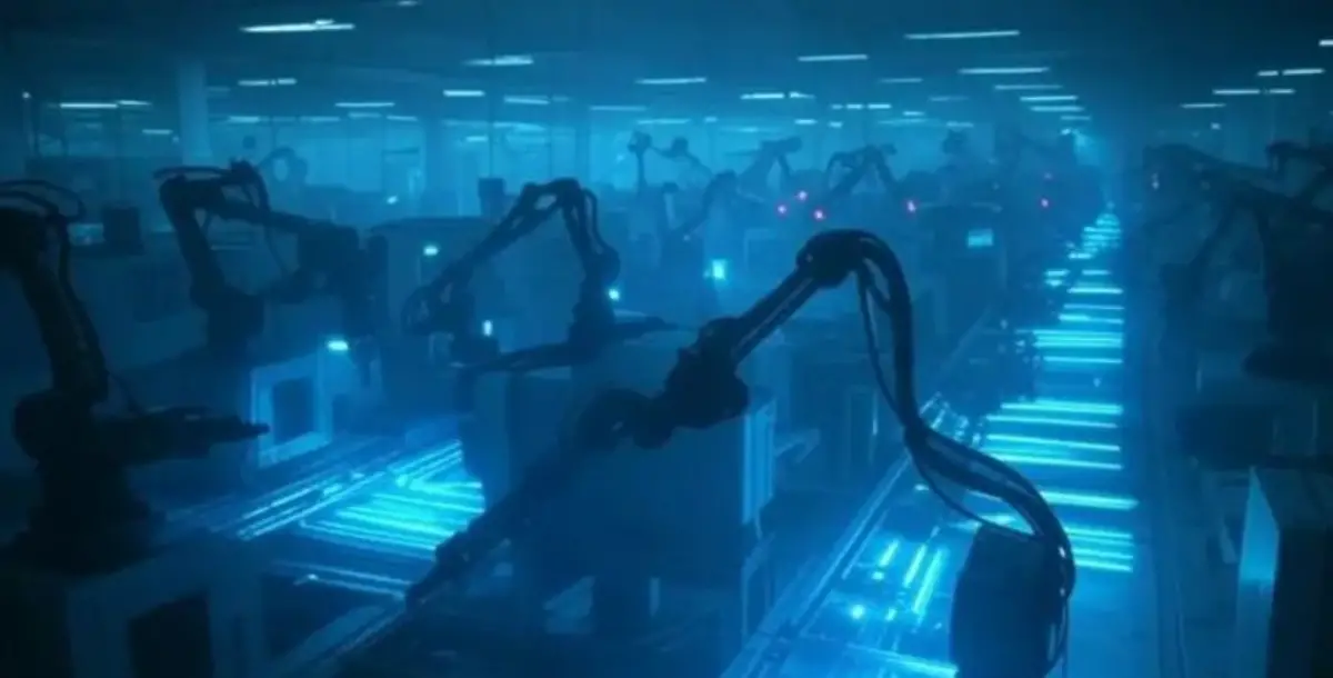 DESIERTO. Así luce una de las salas de una Dark Factories.