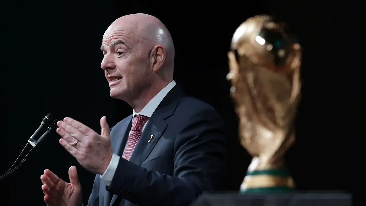 CANDIDATO. Gianni Infantino habló sobre el próximo Mundial de 2026 y dejó una definición que generó repercusión en el mundo del fútbol.