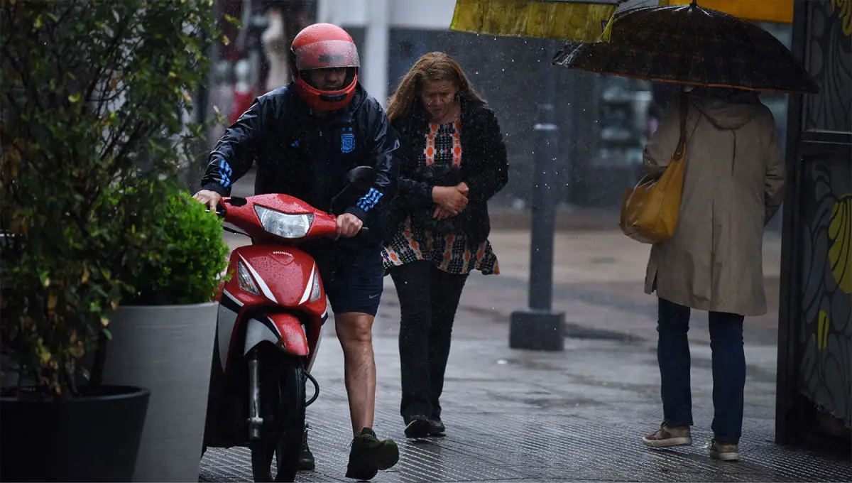 HÚMEDO. El estado del tiempo seguirá lluvioso en Tucumán durante el resto de la semana. 