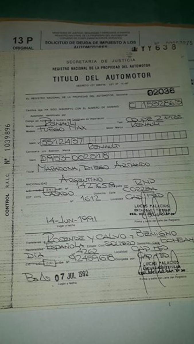 La mítica Renault Fuego de Diego Maradona está a la venta: la historia del auto que manejó el Diez y hoy vale una fortuna