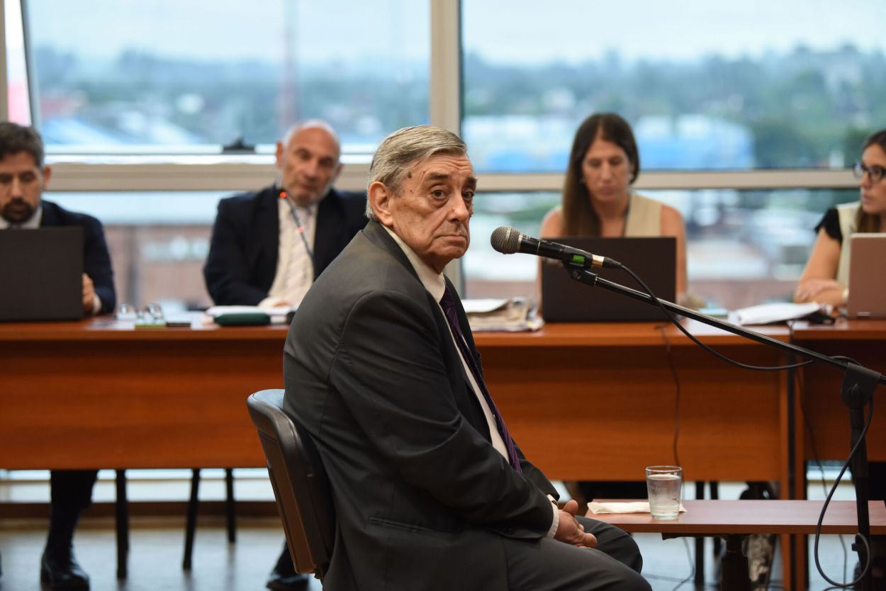 TESTIMONIO. Lebbos respondió las preguntas del fiscal y de los defensores.
