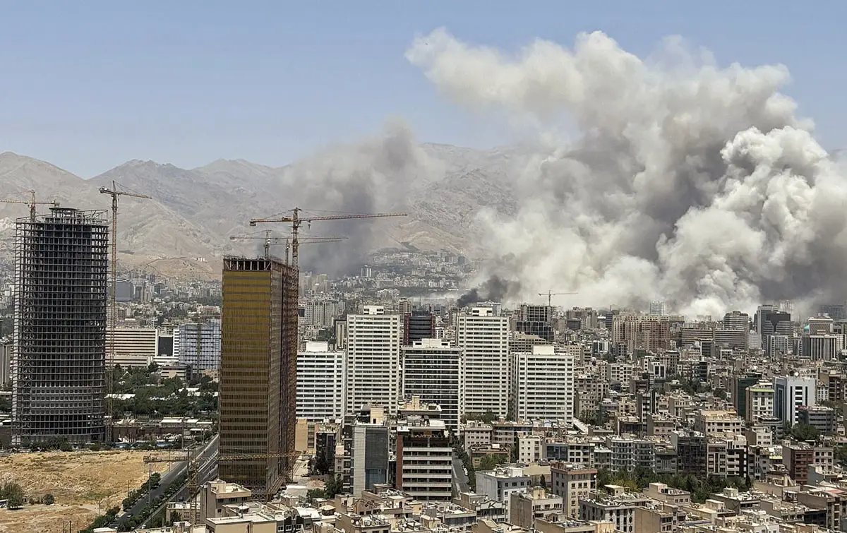 IMPACTANTE. Ataque aéreo israelí contra Teherán.