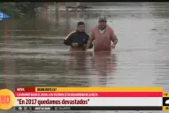 “Lo poco que tenemos se lo lleva el agua”: el dramático testimonio de las familias inundadas en La Madrid