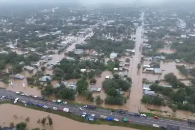 Inundaciones en La Madrid: impactantes imágenes desde un drone muestran la magnitud del desastre