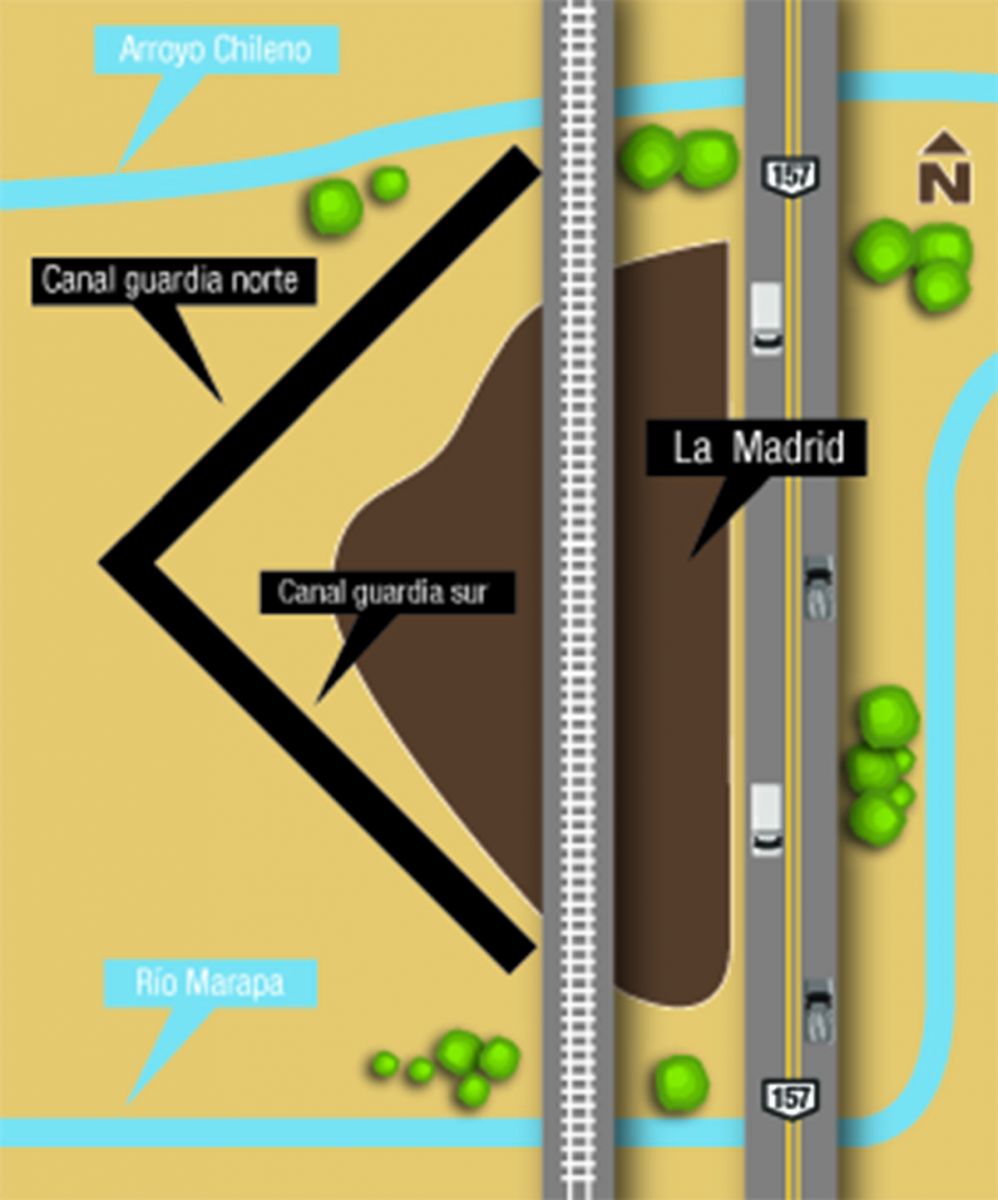 INCONCLUSO. En 2018, especialistas de la Comisión de Emergencia Hídrica recomendaron cerrar el canal que  desvía el caudal del río San Francisco pero no se realizó.
