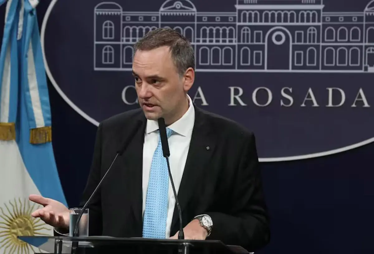 CUESTIONADO. Investigan al jefe de Gabinete, Manuel Adorni.