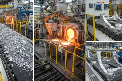 RidgeAlloy: la tecnología que convierte chatarra de aluminio contaminado en piezas clave para autos nuevos