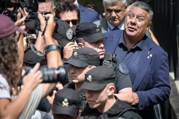 Quiero que la Finalissima se juegue en el Monumental: la frase de Claudio Tapia, luego de salir de Tribunales