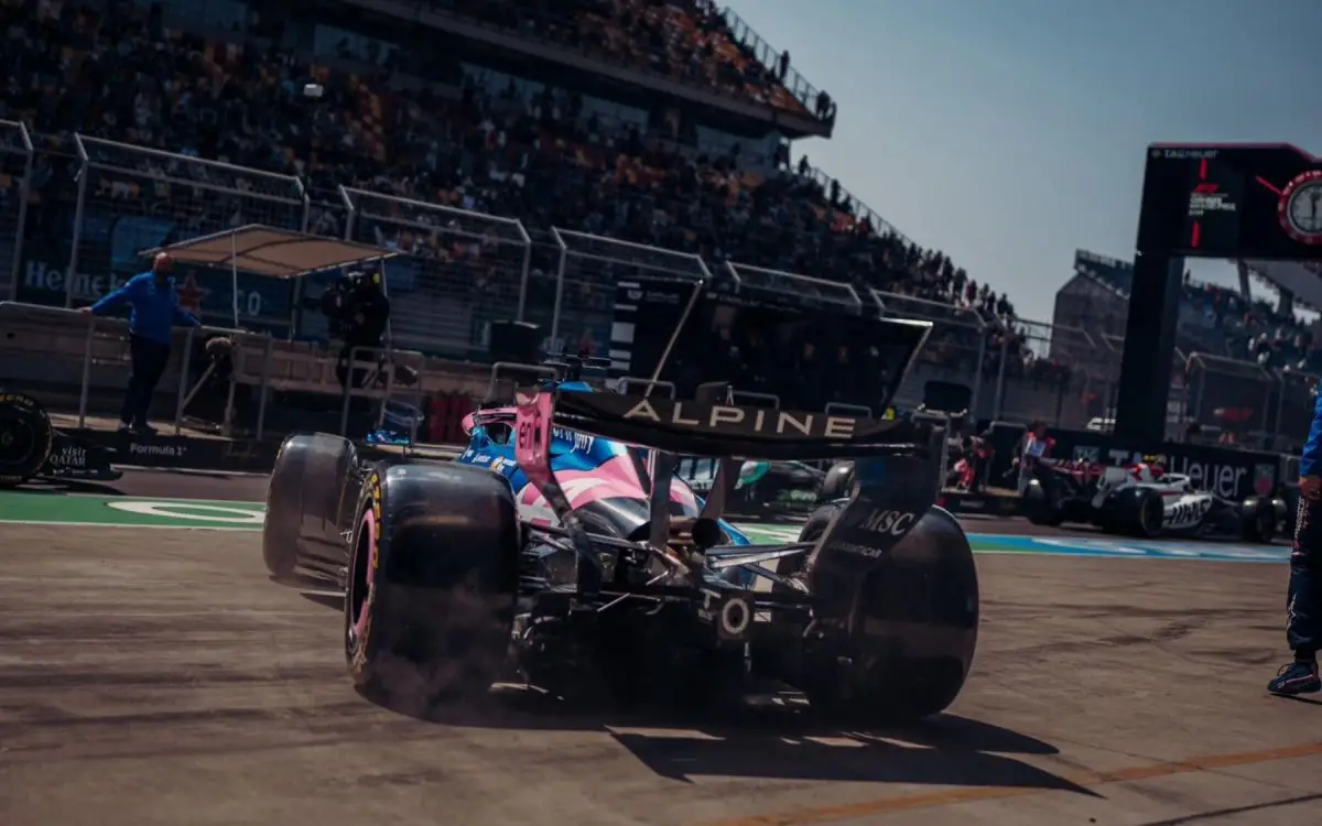 Franco Colapinto terminó 15° en la práctica libre