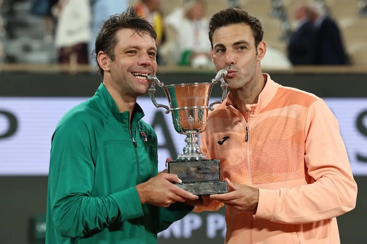 QUIERE REPETIR. Horacio Zeballos buscará el pase a la final del dobles en el Masters 1000 de Indian Wells Masters junto al español Marcel Granollers.