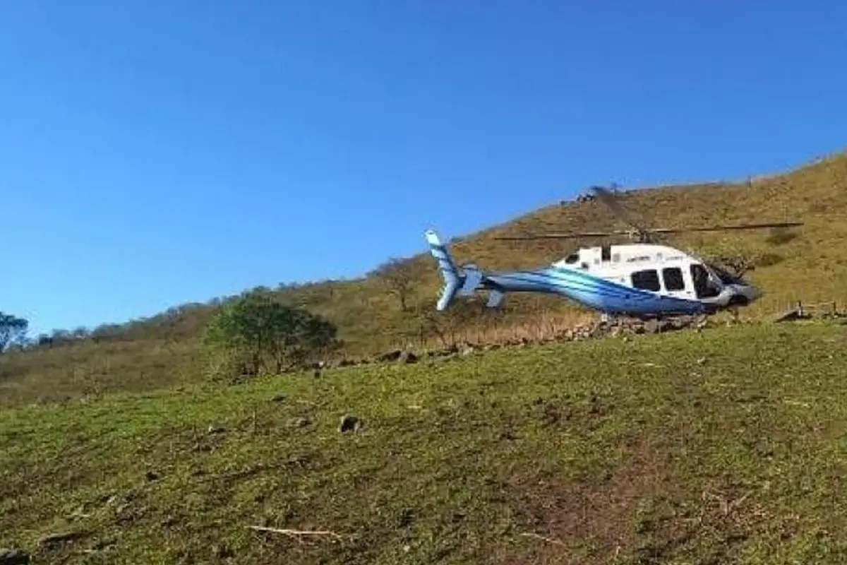 Aeroevacuación de urgencia: una mamá embarazada con preeclampsia fue rescatada