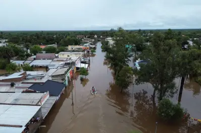 Emergencia en La Madrid: el río Marapa descendió 1,70 metros