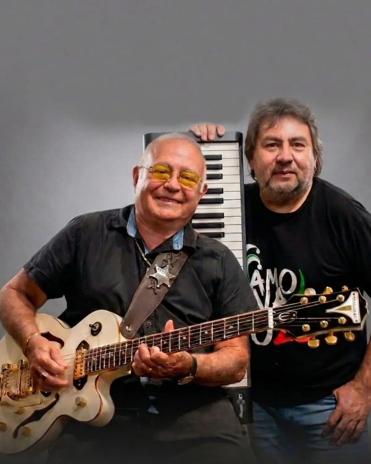 DÚO. Santiago Caminos y Francis Moreno actuarán en En Una Sola Mesa.