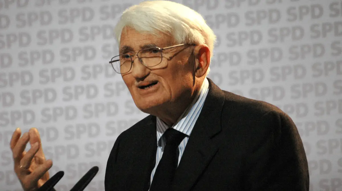 Jürgen Habermas murió a los 96 años.