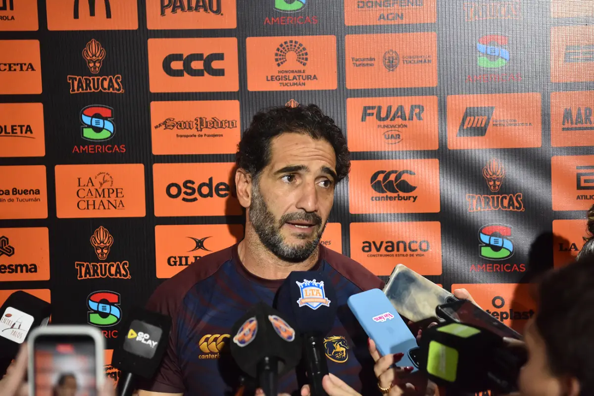 Juan Manuel Leguizamón, head coach de Pampas.