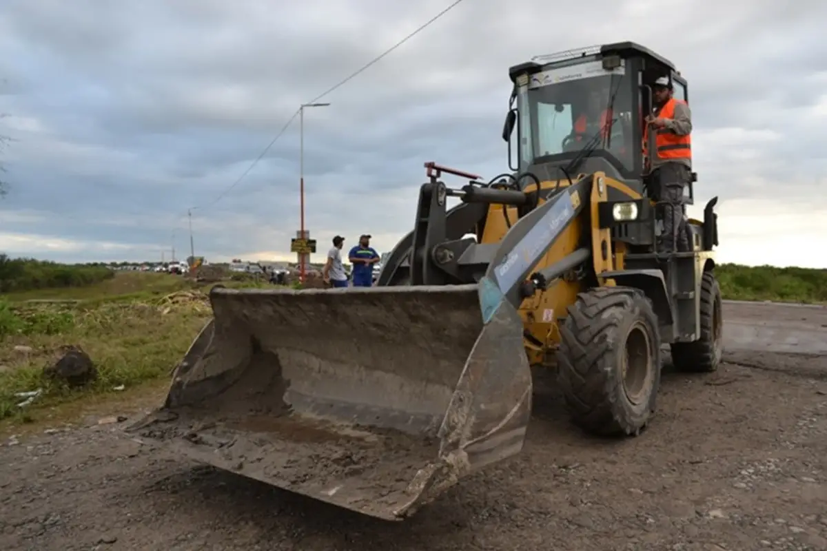 Operativo en La Madrid. COMUNICACIÓN PÚBLICA
