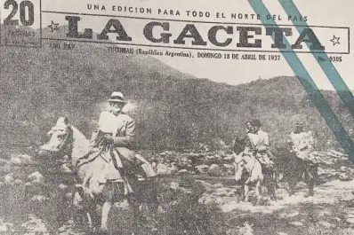 Recuerdos fotográficos: 1937. El presidente Justo visita la obra del futuro dique de Escaba