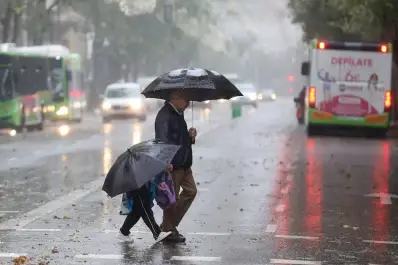 Tres provincias argentinas, otra vez con alerta meteorológica naranja por lluvias