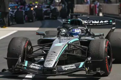 La épica recuperación de Russell en la Q3 de Shanghái