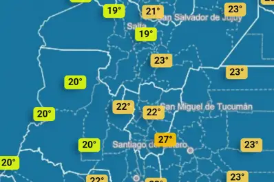 Lluvias y algo de calor: el tiempo en el NOA, provincia por provincia