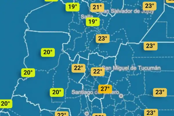Lluvias y algo de calor: el tiempo en el NOA, provincia por provincia