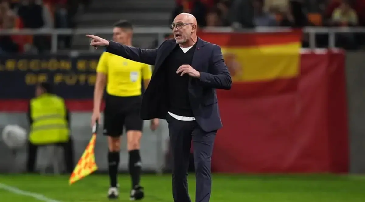 Luis de la Fuente, entrenador de España.