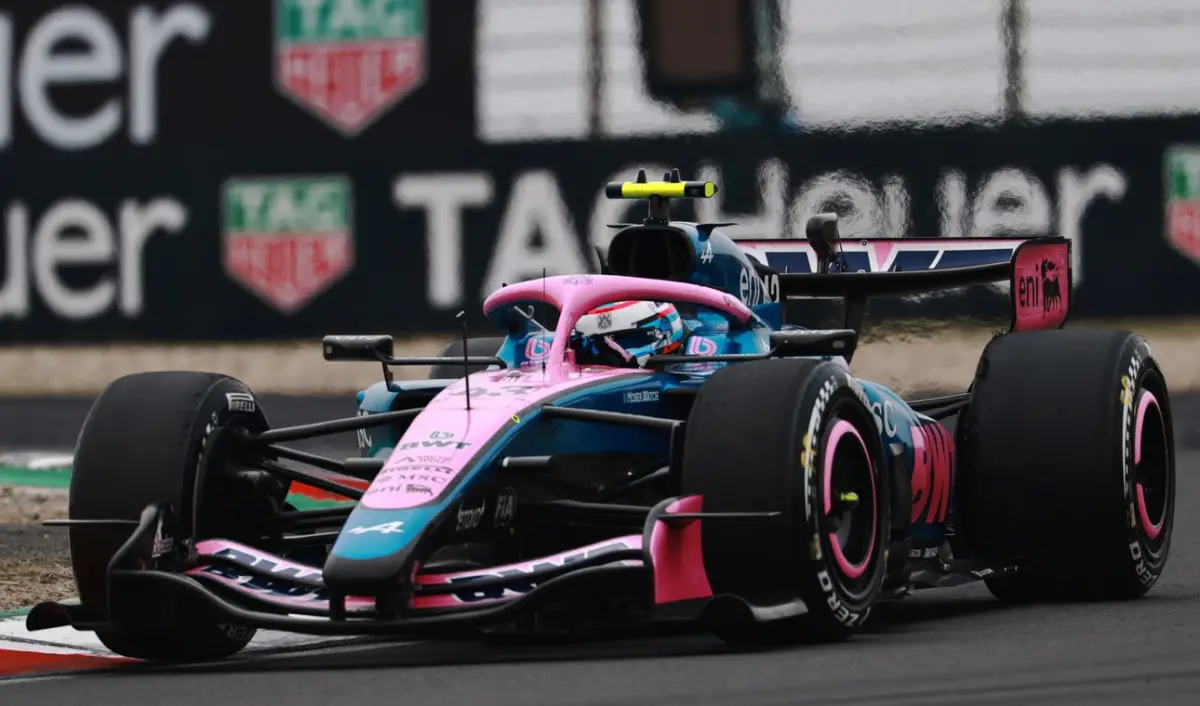 GRAN CARRERA. El piloto de Alpine tuvo un gran rendimiento en la carrera principal del GP de Shanghái.