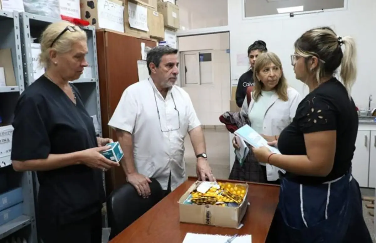 El hospital de La Madrid retomó sus funciones, después de la inundación