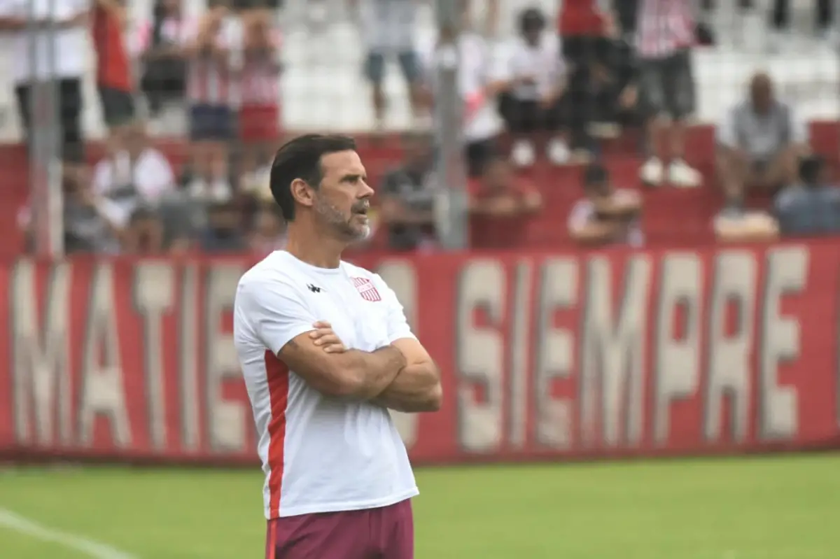 REFLEXIVO. El entrenador se mostró conforme tras la victoria del Santo en la CIudadela.