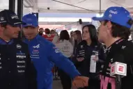 El emotivo momento en el que Gasly felicita a Colapinto tras un gran cierre de carrera en Shanghái