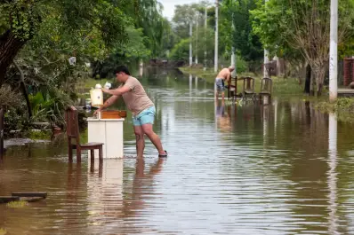 La Madrid después de la inundación: dudas, limpieza y falta de luz