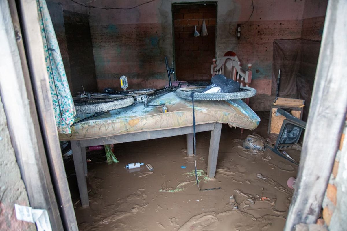 La Madrid después de la inundación: dudas, limpieza y falta de luz