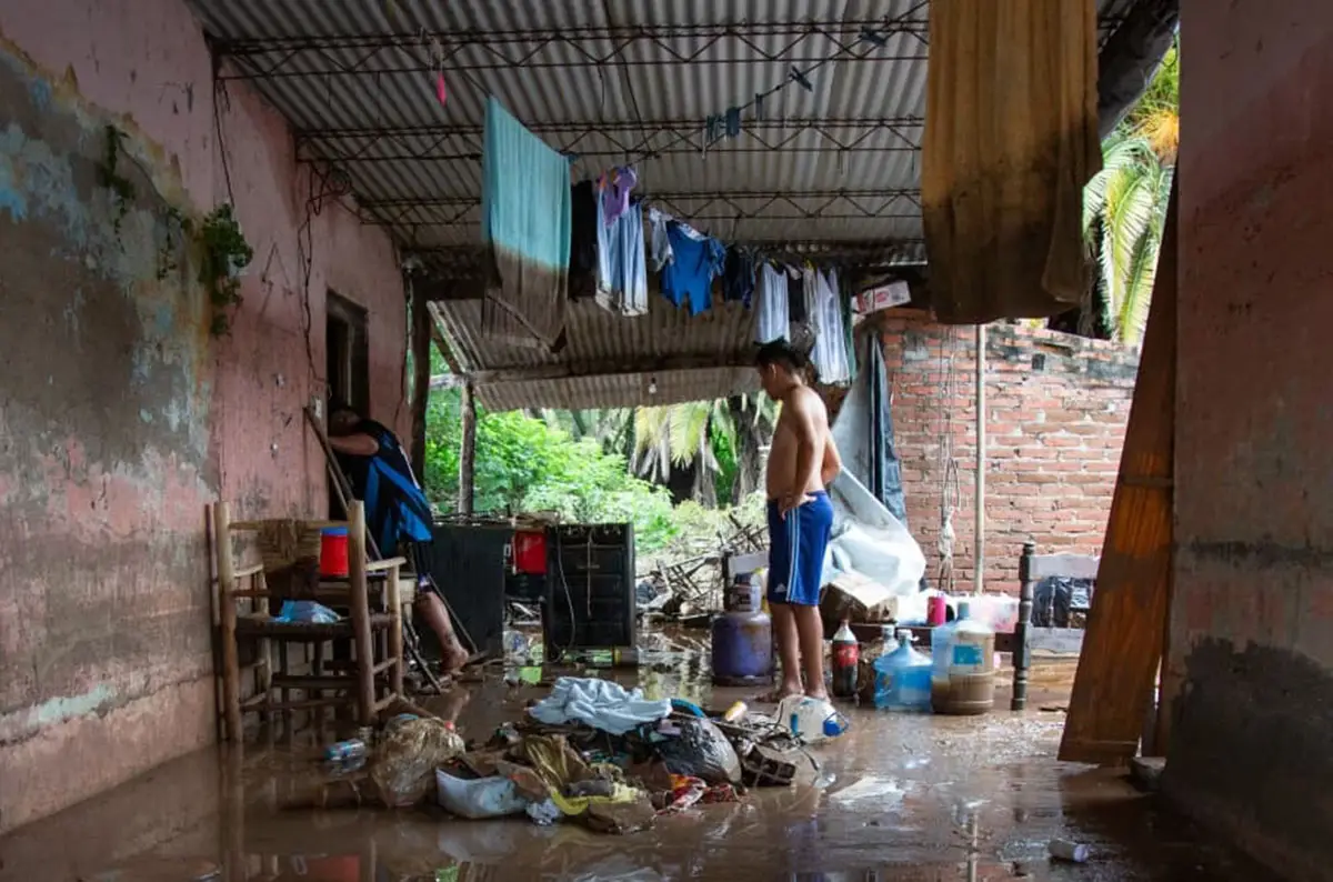 ZONA INUNDABLE. Jaldo sostuvo que La Madrid se construyó en un lugar inapropiado.