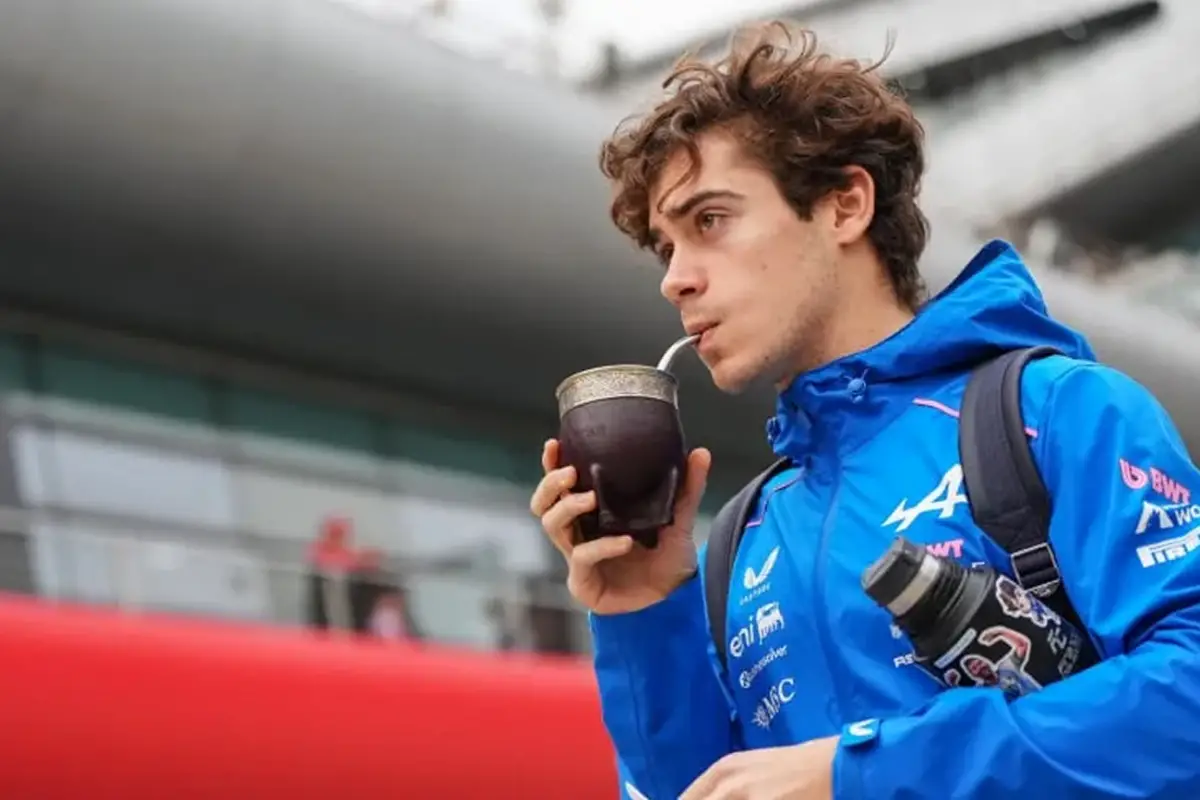 Colapinto sumó su primer punto con Alpine en la última carrera.