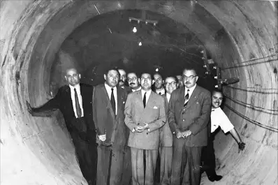 Recuerdos fotográficos: 1986. 1951. Se inaugura el dique de Escaba, un lago en la montaña