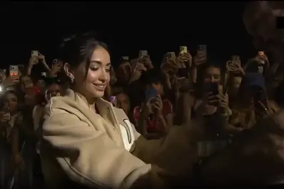 María Becerra fue arrestada en el Lollapalooza: el inesperado cruce con Sabrina Carpenter en el festival