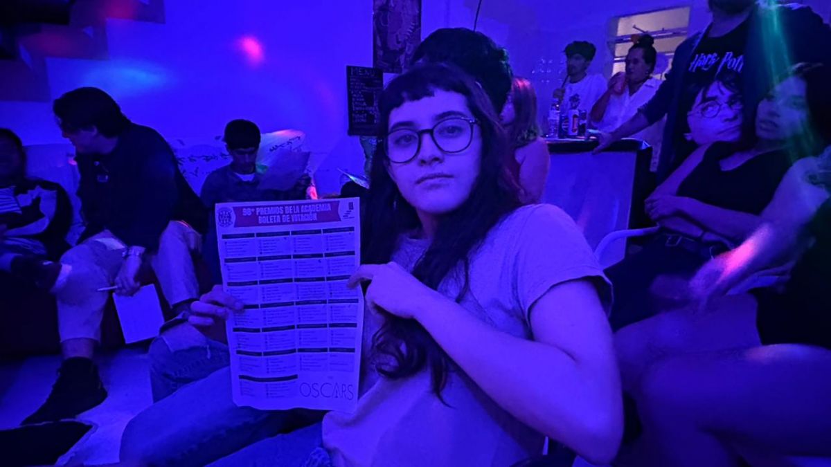 LA NUEVA GENERACIÓN. Emilia Barrionuevo, estudiante de cine, participó del panel y celebró la oportunidad de debatir y compartir su pasión por el audiovisual. / LA GACETA, VICTORIA REINOSO