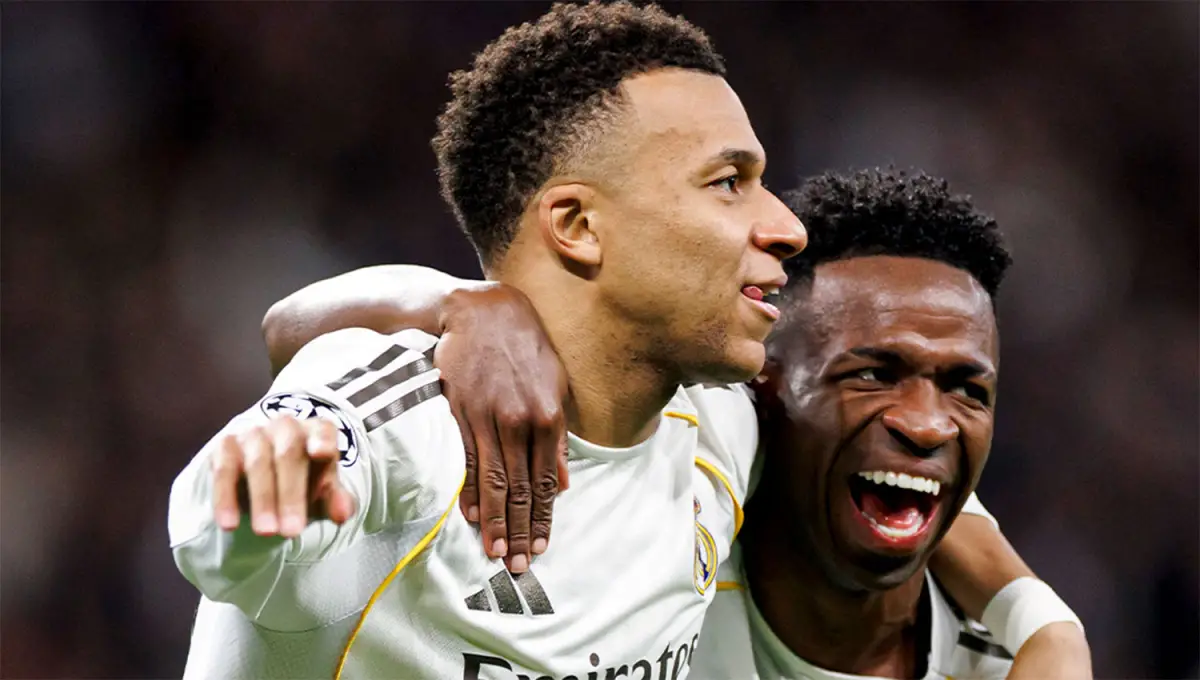 CON VENTAJA. Vini será titular y Mbappé esperará su momento entre los suplentes, en un Real Madrid que clasificará a cuartos de la Champions incluso perdiendo por dos goles de diferencia.