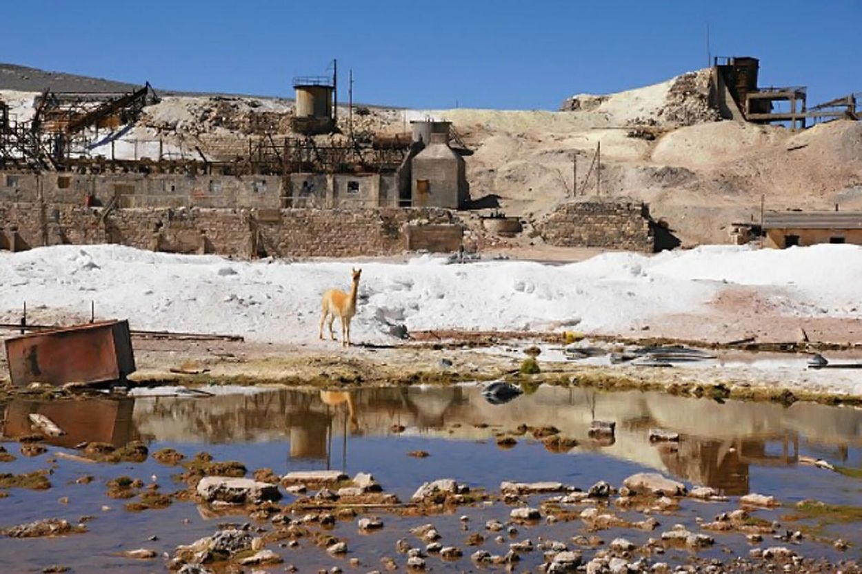 DESTINO. De la planta quedó solo un esqueleto de hierro retorcido.
