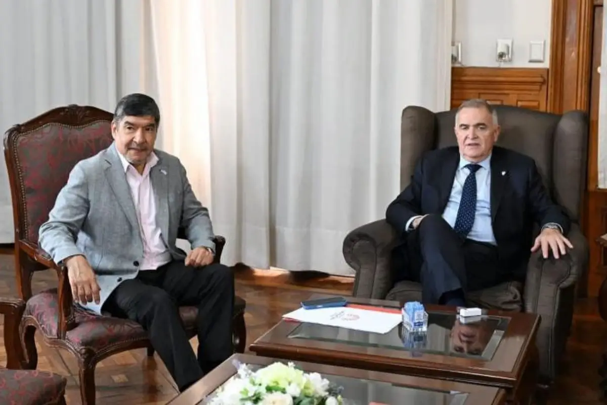 BINOMIO. Jaldo y Acevedo buscarán bajar un mensaje de unidad.