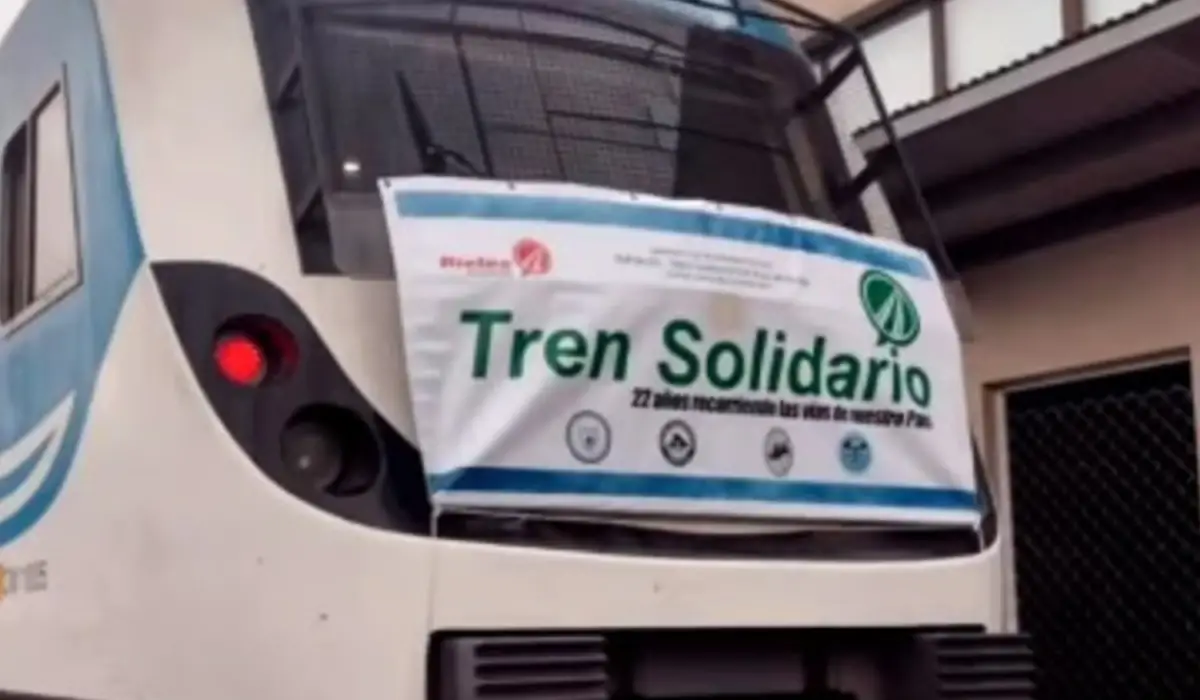 El Tren Solidario llegó a Tucumán con ayuda para las familias afectadas por las inundaciones