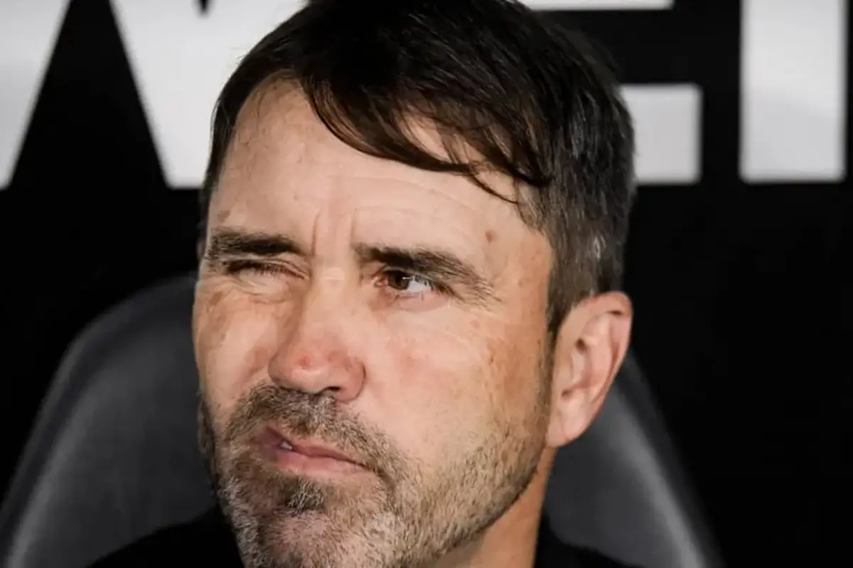 Coudet, entrenador de River.