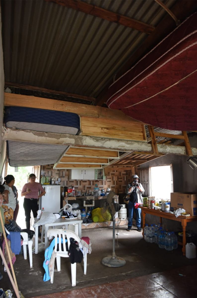 Compartir techo para sobrevivir: convivencia solidaria entre vecinos de La Madrid