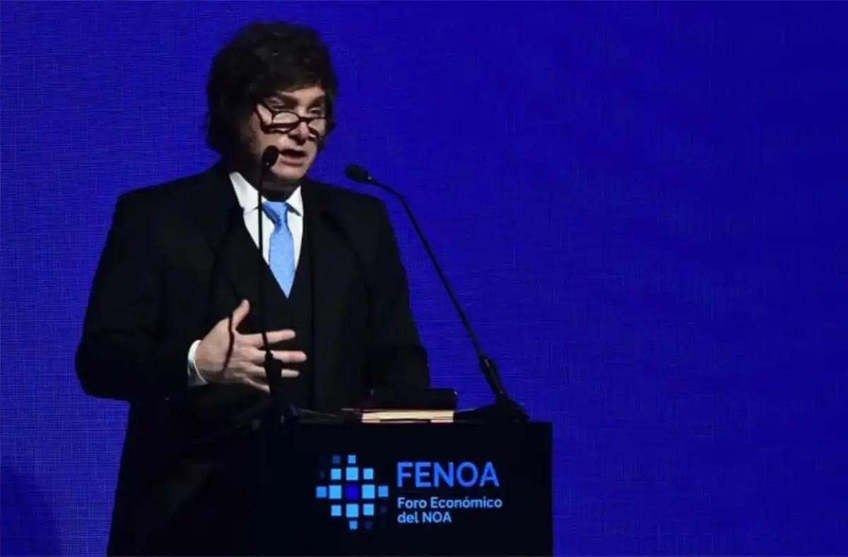 MODERADO. El Presidente mostró una versión menos “ofuscada” durante su charla en el Foro Económico.