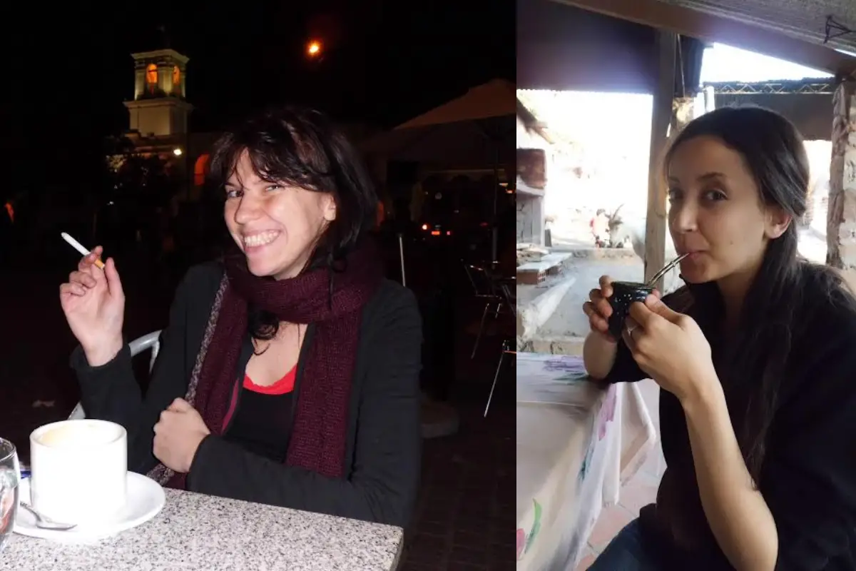 Cassandre Bouvier y Houria Moumni en Salta