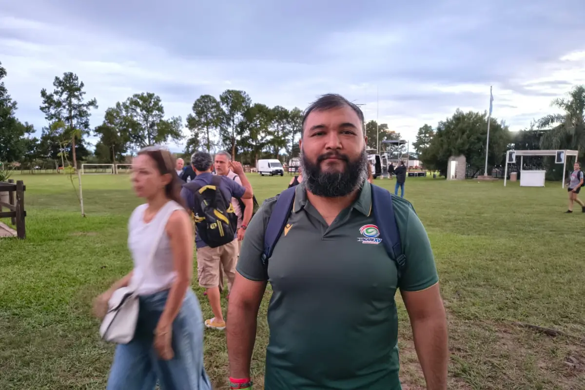 Juan Ávila forma parte del staff de Yacaré XV.