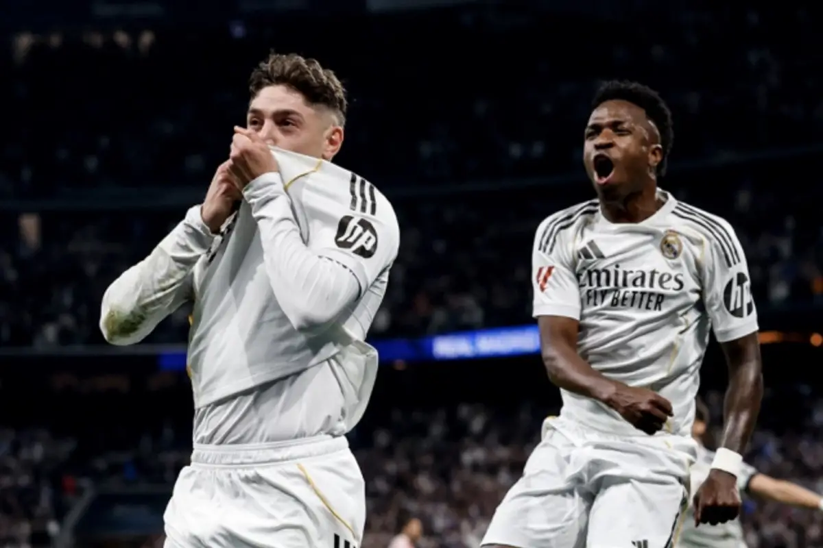 REMONTADA. Real Madrid se quedó con el derby de Madrid con Doblete de Vinicius.