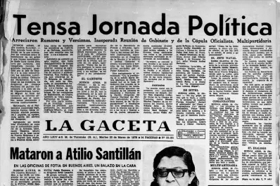 A 50 años del golpe de Estado: el crimen de Santillán y la renuncia de Isabel que no fue